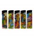 Accendino Elettronico ATOMIC PSYCHODELIC conf. 50 pz. ASSORTITO CON 5 FANTASIE