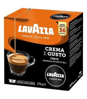 Capsule Lavazza A Modo Mio Espresso Crema e Gusto Forte  conf. da 36 capsule