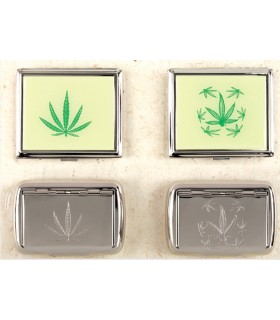 Portasigarette in Metallo Flaminaire Conf. 4 pz. assortiti