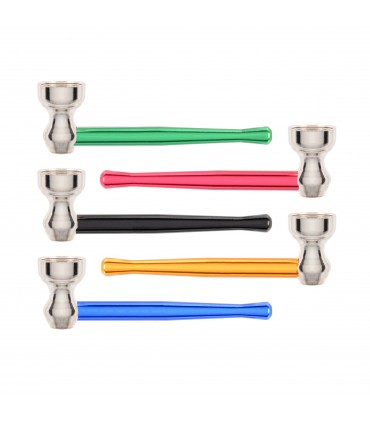 Pipette ATOMIC CON TUBO IN ALLUMINIO IN ASTUCCIO SINGOLO IN PVC expo da 24pz. assortiti IN 5 colori