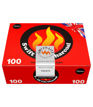 Carbone per Narghile' ATOMIC expo da 10 vendite