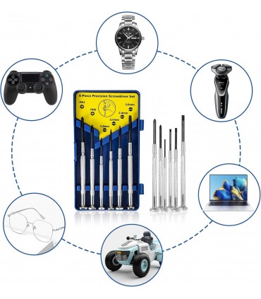 SET GIRAVITI DHOMTECK IN BLISTER DA 6PZ. MISURE ASSORTITE