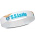 Braciale S.S. Lazio in SILICONE COLORE BIANCO