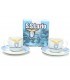 Tazzina DA CAFFE' S.S. LAZIO IN CERAMICA CONFEZIONATA IN SCATOLA DA REGALO