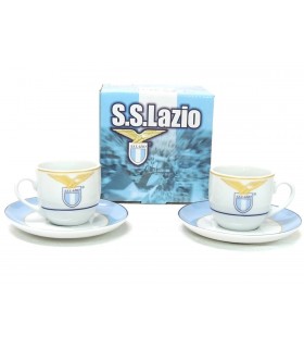 Tazzina DA CAFFE' S.S. LAZIO IN CERAMICA CONFEZIONATA IN SCATOLA DA REGALO