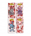 Cartina Clipper LUNGA KSS PREMIUM FUNNY BUNNIES + FILTRI IN CARTA conf. 12 libretti da 32 cartine + 32 filtri CON 4 GRAFICHE