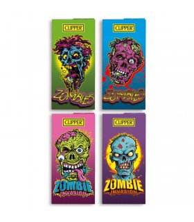 Cartina Clipper LUNGA KSS PREMIUM COOL BRAINS + FILTRI IN CARTA conf. 12 libretti da 32 cartine + 32 filtri CON 4 GRAFICHE