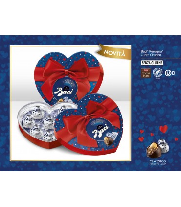 BACI PERUGINA CUORE linea classica da 100g edizione san valentino 2026