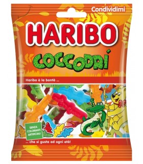 BUSTINA  COCCODRILLI HARIBO 80GR