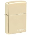 ZIPPO HIGH POLISH CHAMPAGNE CON LOGO