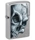 ZIPPO SKULL AND FLAME