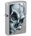 ZIPPO SKULL AND FLAME