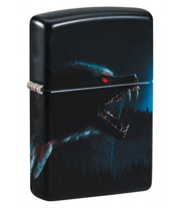 ZIPPO HORROR WOLF DESIGN