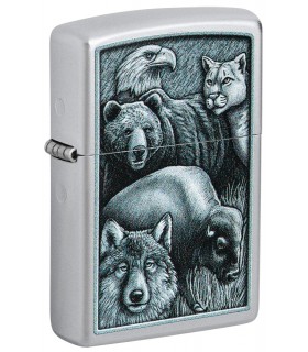 zippo fierce animals design