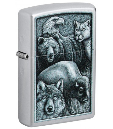 zippo fierce animals design