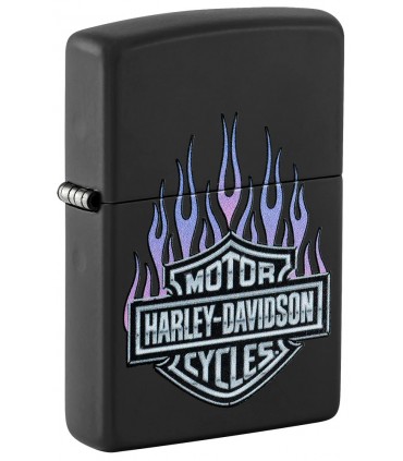 ZIPPO HARLEY DAVIDSON Black Matte