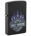 ZIPPO HARLEY DAVIDSON Black Matte