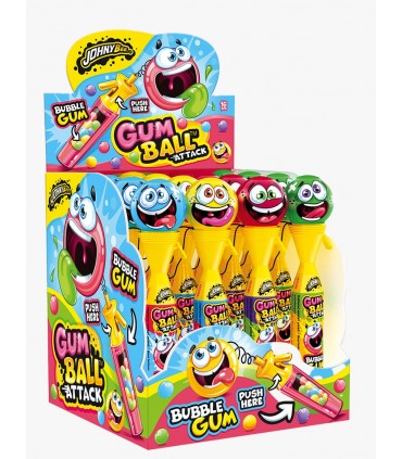 CARAMELLE GUMBALL ATTACK  GUSTI ASSORTITI 10G. CONF. 16PZ.