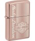 ZIPPO HARLEY DAVIDSON ROSA GOLD