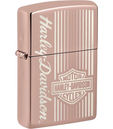ZIPPO HARLEY DAVIDSON ROSA GOLD