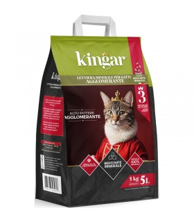 Lettiera minerale KINGAR per gatto 5 kg