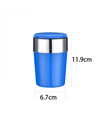 Posacenere da Auto Champ colorato in Plastica Expo da 6 pz. colori assortiti