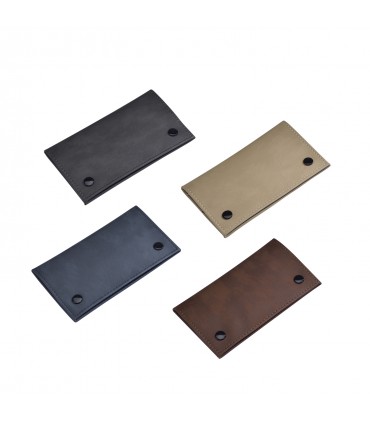 busta Portatabacco Champ in simipelle TOBACCO FRENCH P Expo da 12 pz. assortito con 4 colori