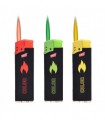 Accendino Elettronico PROF Turbo COLOR Flame (FIAMMA COLORATA) conf. 50 pz. ASSORTITI