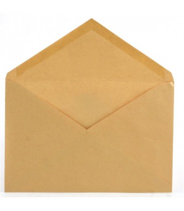 Buste lettera Blasetti  mis. 12x18 Gialle blister da 40 pz.