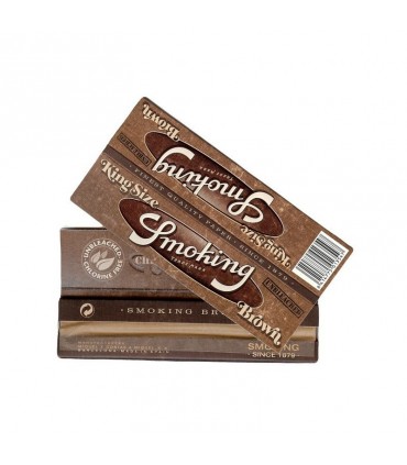 Cartina Smoking lunga Brown conf. da 50 pz.