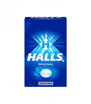 HALLS CARAMELLE POCKET ORIGINAL SUGAR FREE  ASTUCCIO DA 28GR CONF.12 PZ.
