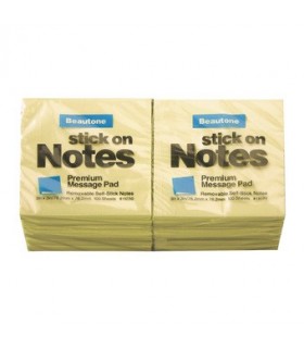 Memo Stick 76x76 giallo cong.12 pz.