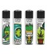Accendino Clipper LargeWEED STATUS conf. 48 pz. assortito con 4 grafiche
