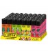 Accendino Clipper Micro BLOSSOMED FRUT conf. da 48 pz. assortito con 4 GRAFICHE