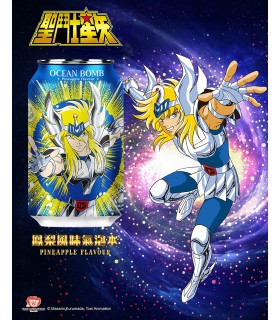 BEVANDA OCEAN BOMB SAINT SEIYA SODA AL GUSTO ANANAS LATTINA DA 330ML 1PZ SCADENZA (5/03/2026)