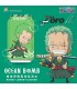 OCEAN BOMB ONE PIECE ZORO BEVANDA FRIZZANTE  AL GUSTO DI LIMONE E MIELE DA 330 ML SCADENZA (26/02/2026)