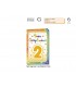 Biglietto CROMO COMPLEANNO 2 ANNI CON RILIEVO E INTERNO A COLORI CONF. 6 PZ.