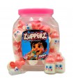 CARAMELLE GOMMOSE ZUPPERZ BABYBOTTLE BIBERON RIPIENI DI GEL ALLA FRAGOLA CONFEZIONATE SINGOLARMENTE EXPO. 50 PZ. DA 18 GR.