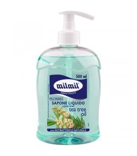 Sapone Liquido Mil Mil Tea Tree con Antibatterico naturale 500ml