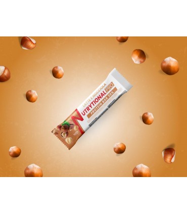 BARRETTA PROTEICA NUTRYTIONAL PRO LATTE E nocciola 30% PROTEINE senza grassi idrogenati 40G CONF. 24 PZ.