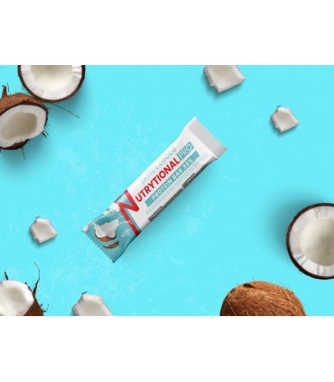 BARRETTA PROTEICA NUTRYTIONAL PRO LATTE E cocco 30% PROTEINE senza grassi idrogenati 40G CONF. 24 PZ.