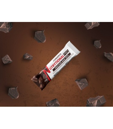 BARRETTA PROTEICA NUTRYTIONAL PRO fondente 30% PROTEINE senza grassi idrogenati 40G CONF. 24 PZ.