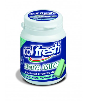 CHEWING GUM COLFRESH X-TRA MINT S/Z BARATTOLI DA 50GR. CONF. 8 PZ.