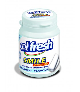 CHEWING GUM COLFRESH SMILE CON XILITOLO  S/Z BARATTOLI DA 50GR. CONF. 8 PZ.