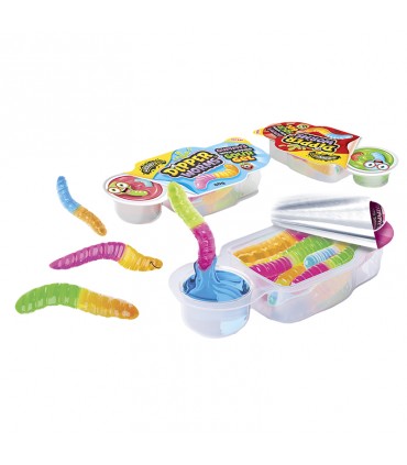 WORMS DIPPER GOMMOSE CON GELATINA ACIDA 60GR CONF. 12 PZ.