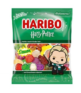 BUSTINA HARIBO HARRY POTTER DRACO MALFOY EDIZIONE LIMITATA DA 80GR