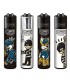 Accendino Clipper Large COOPS&ROBBERS conf. 48 pz. assortito con 4 grafiche