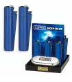 Accendino Clipper Large in Metallo DEEP BLUE Expo da 12 pz. ASSORTITI