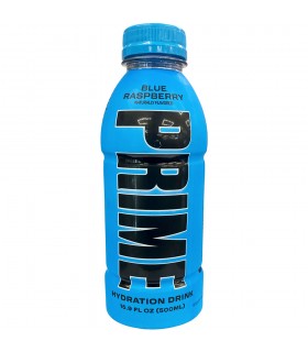 BEVANDA prime energy drink blue raspberry edizione u.k. zero zuccheri bottiglia DA 500ML CARTONE 12PZ. SCADENZA(30/04/2026)