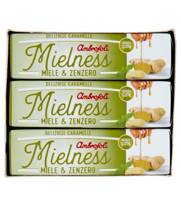 AMBROSOLI AL MIELE & ZENZERO STICK CONF. DA 12 PZ.